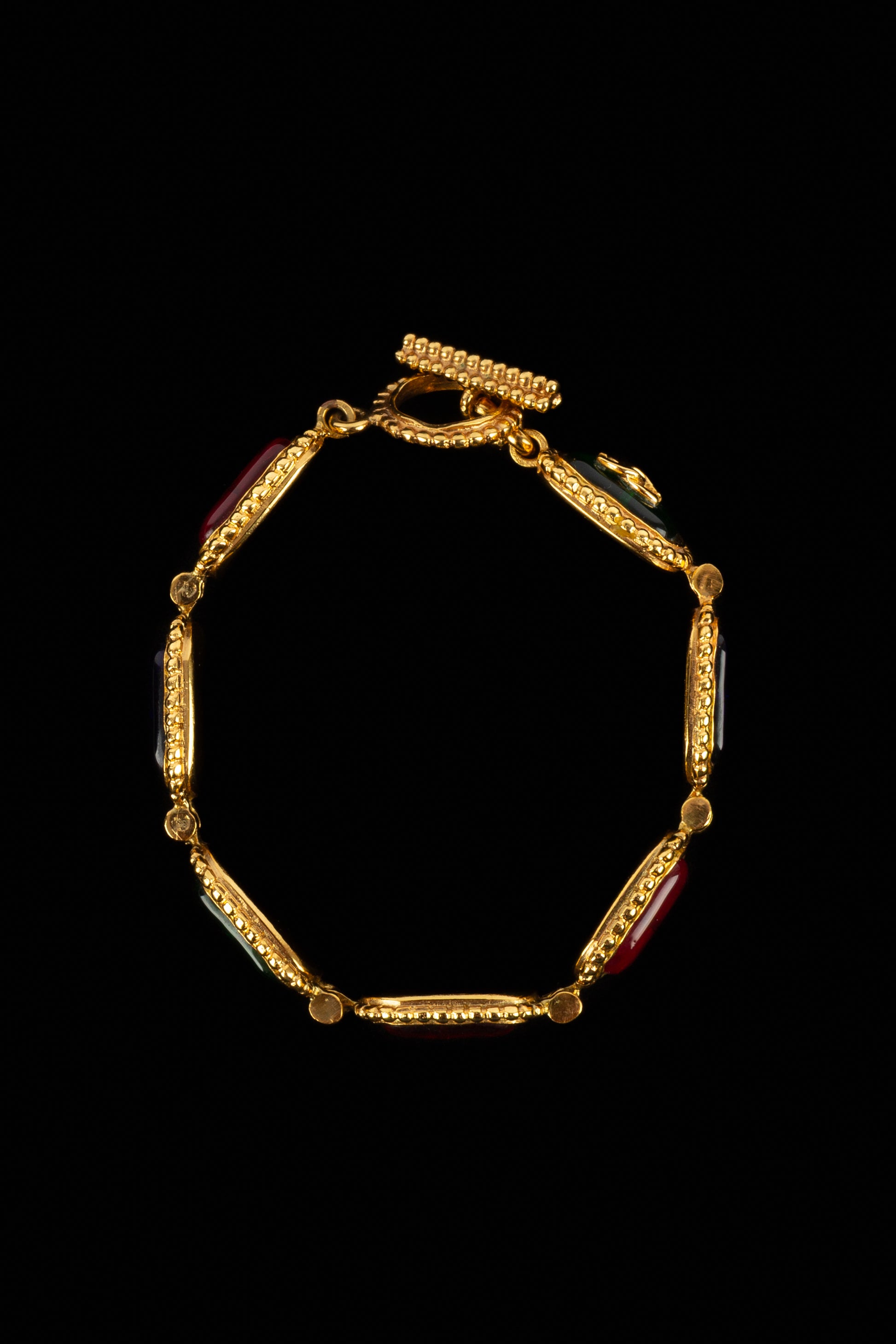 Bracelet articulé Chanel 1996
