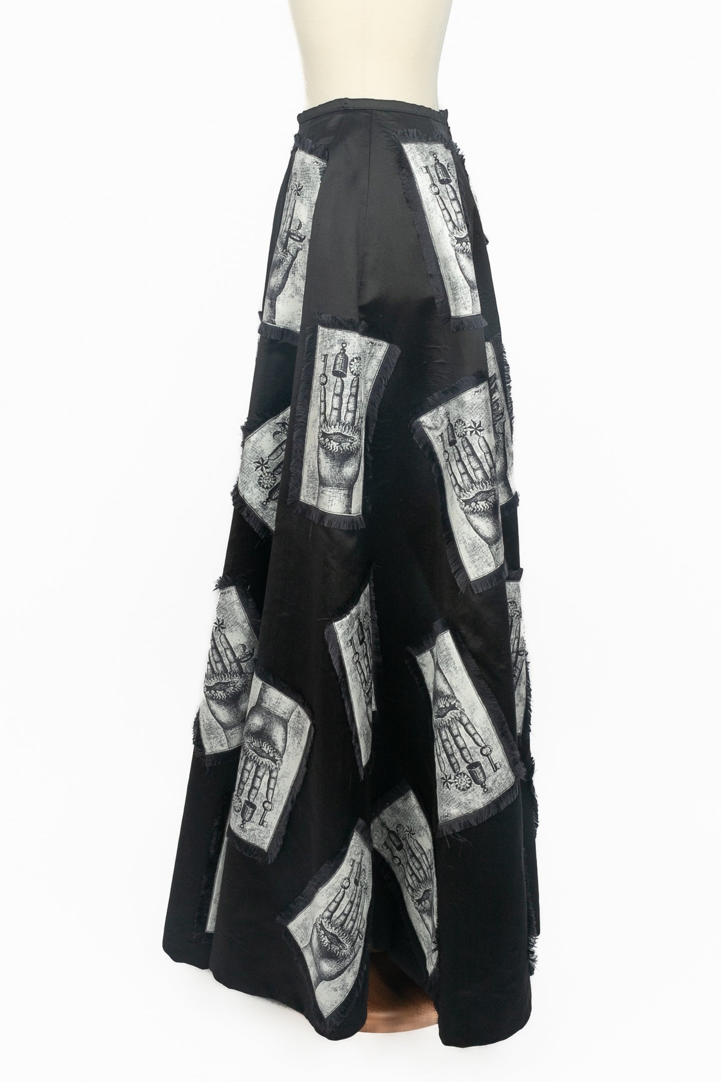 Jupe "Le chant des Guérisseuses" Franck Sorbier Haute Couture Eté 2024