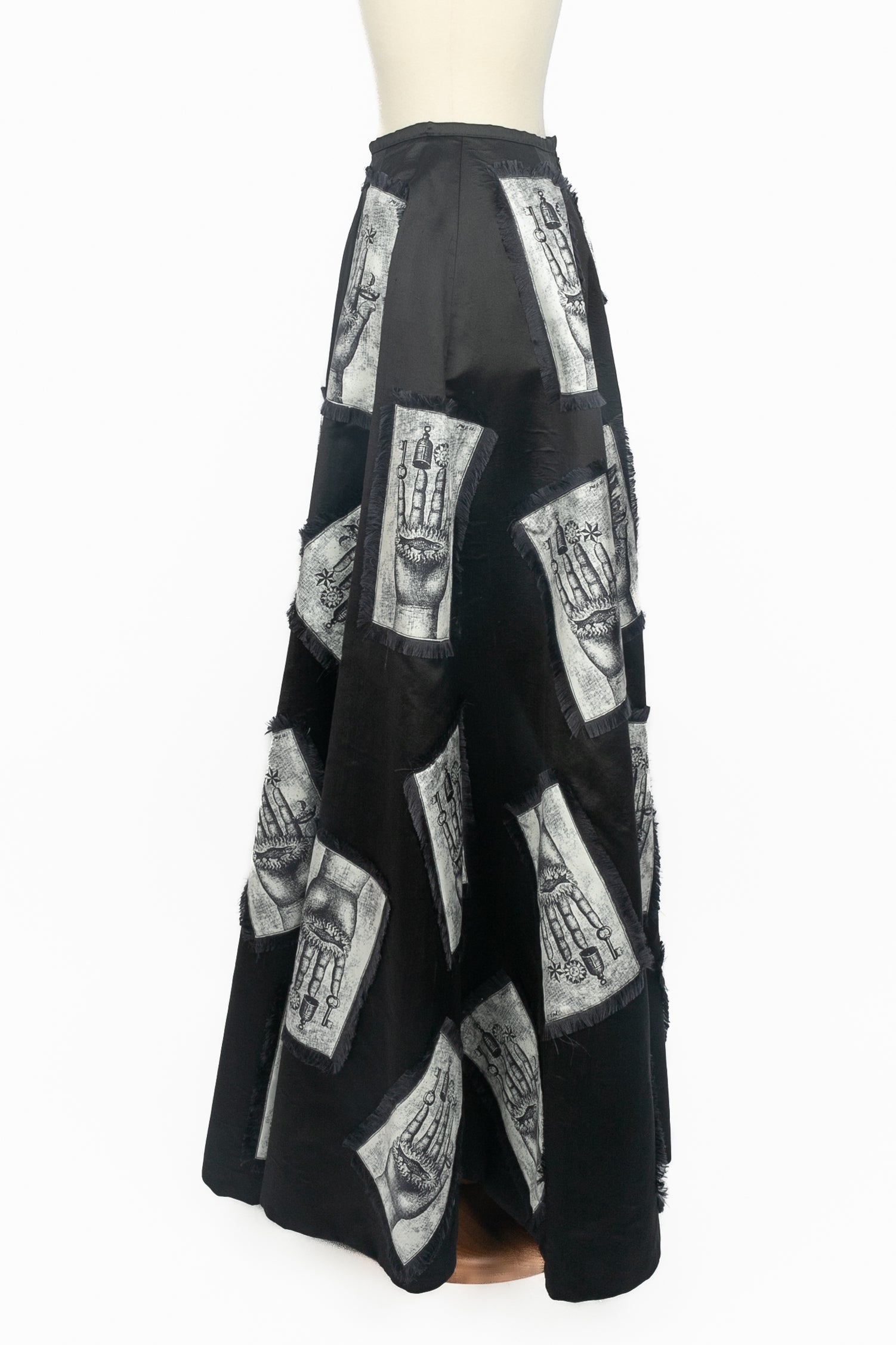 Jupe "Le chant des Guérisseuses" Franck Sorbier Haute Couture Eté 2024