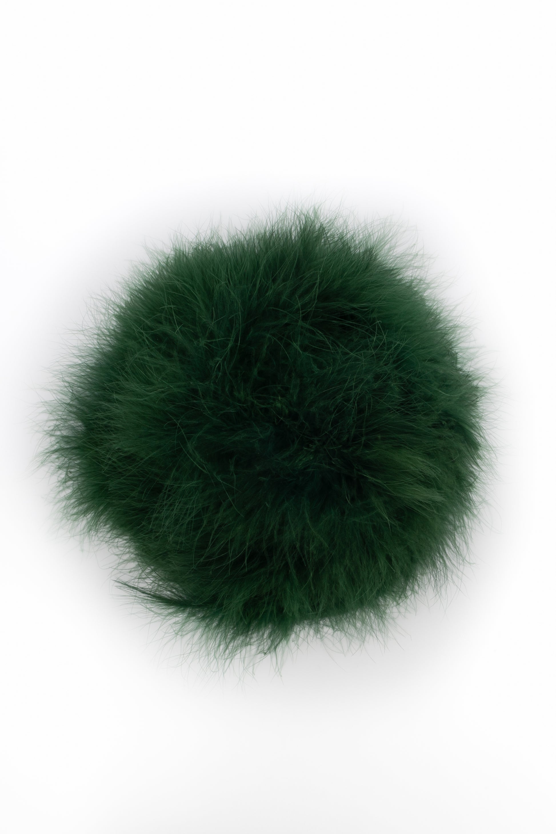 Chapeau vintage à plumes