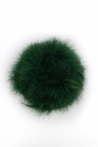 Chapeau vintage à plumes