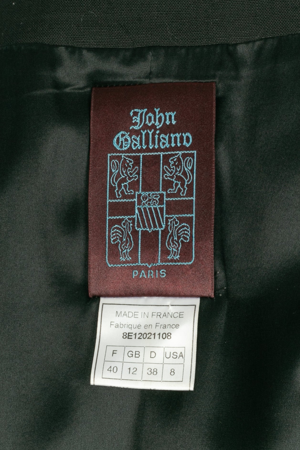 Ensemble tailleur Galliano