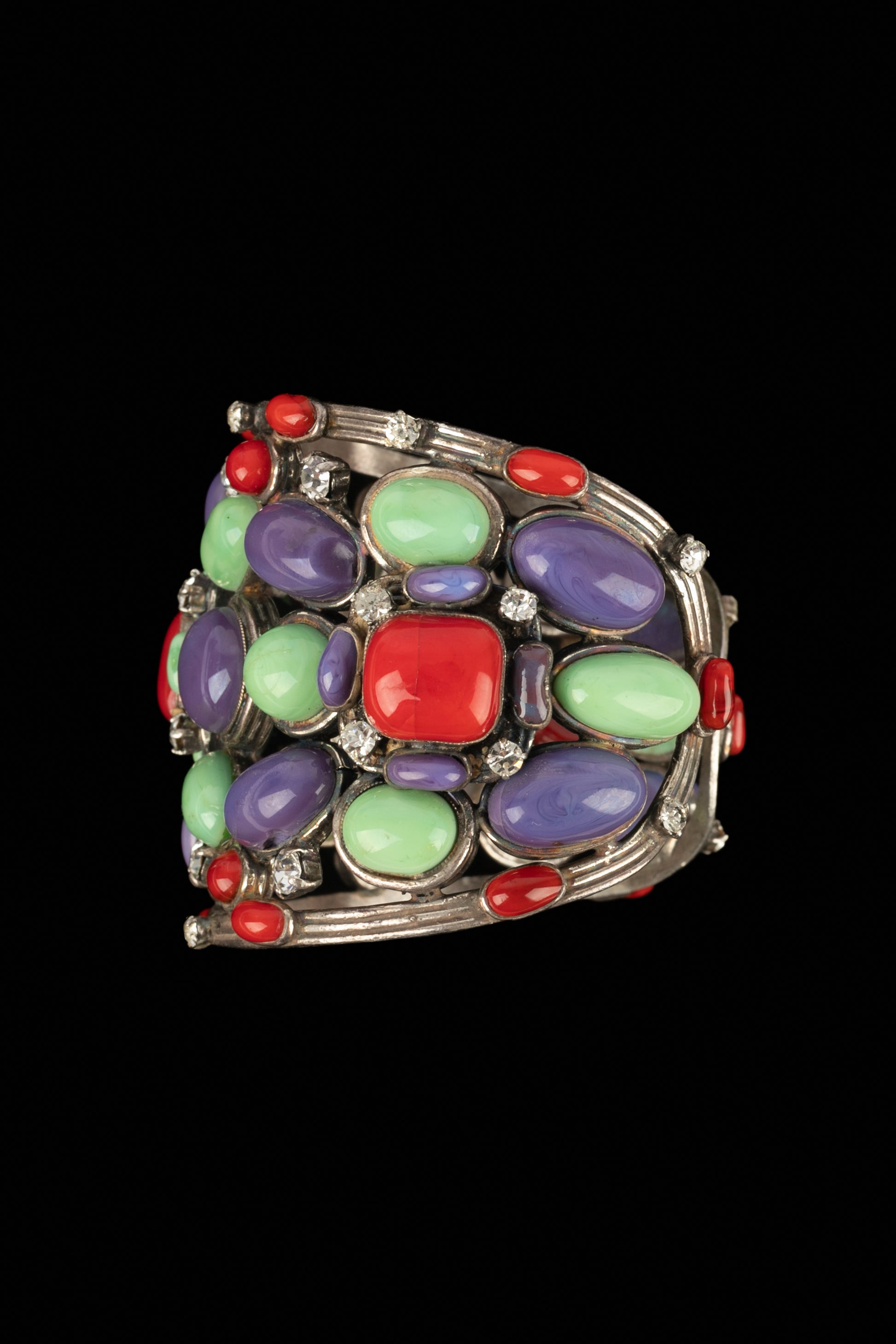 Bracelet en pâte de verre Chanel