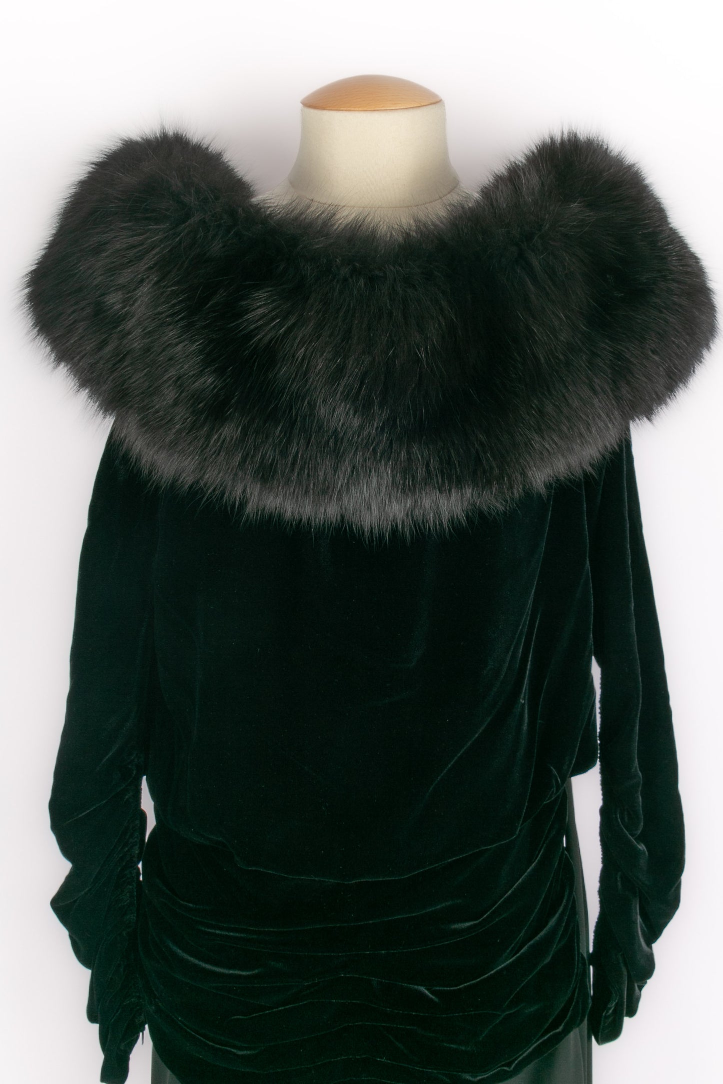 Longue robe Nina Ricci Haute Couture 