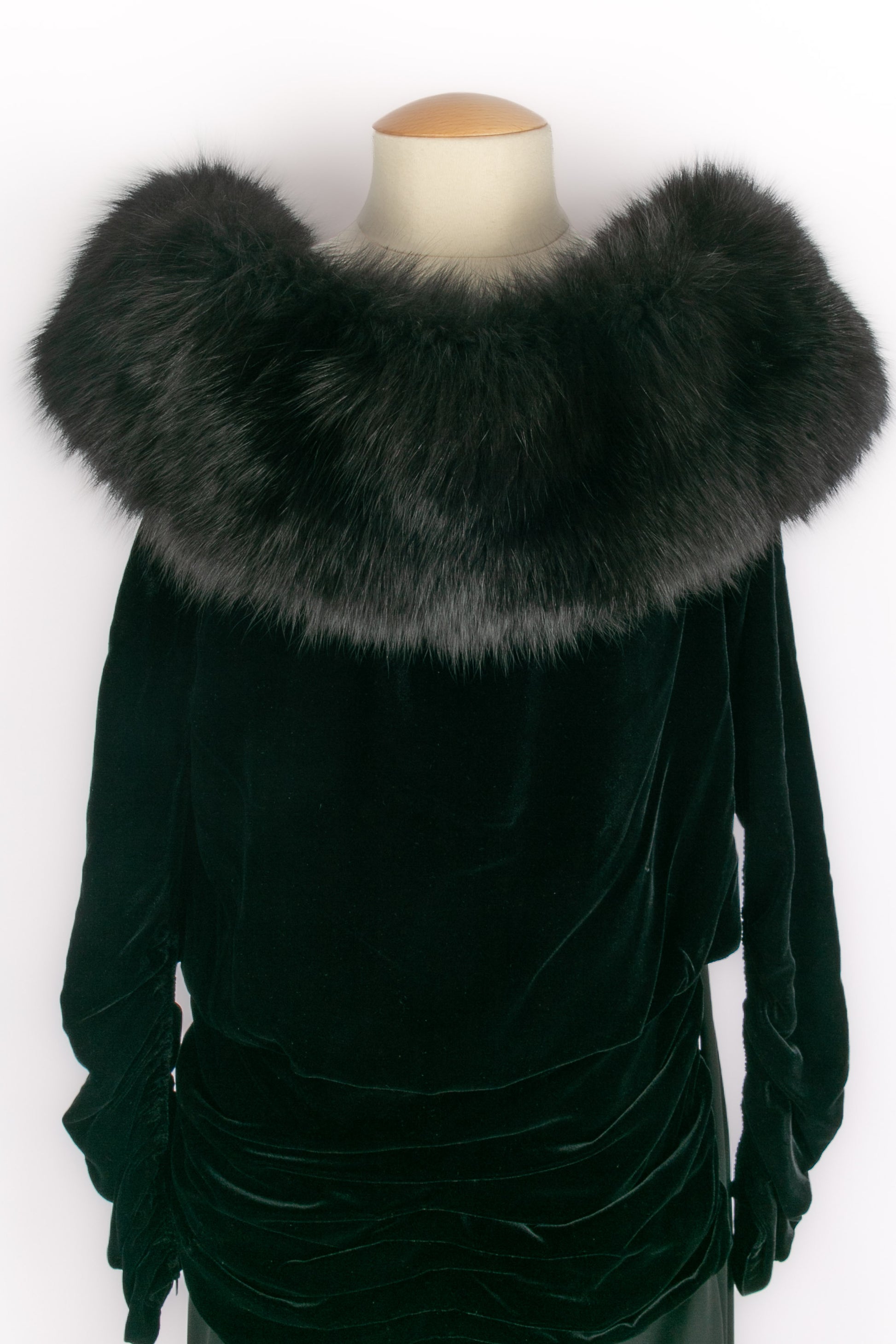 Longue robe Nina Ricci Haute Couture 