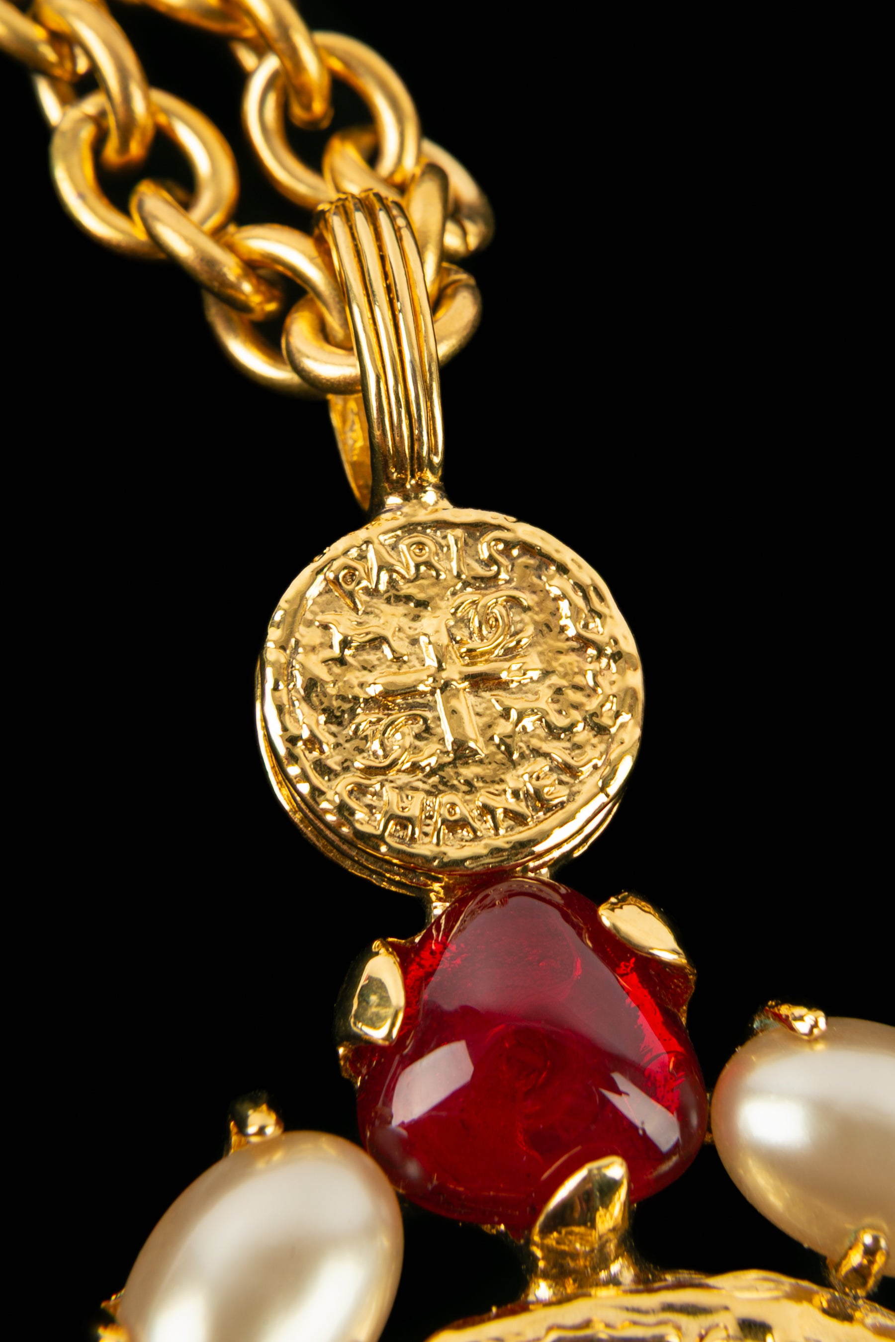 Collier pendentif Chanel 1993