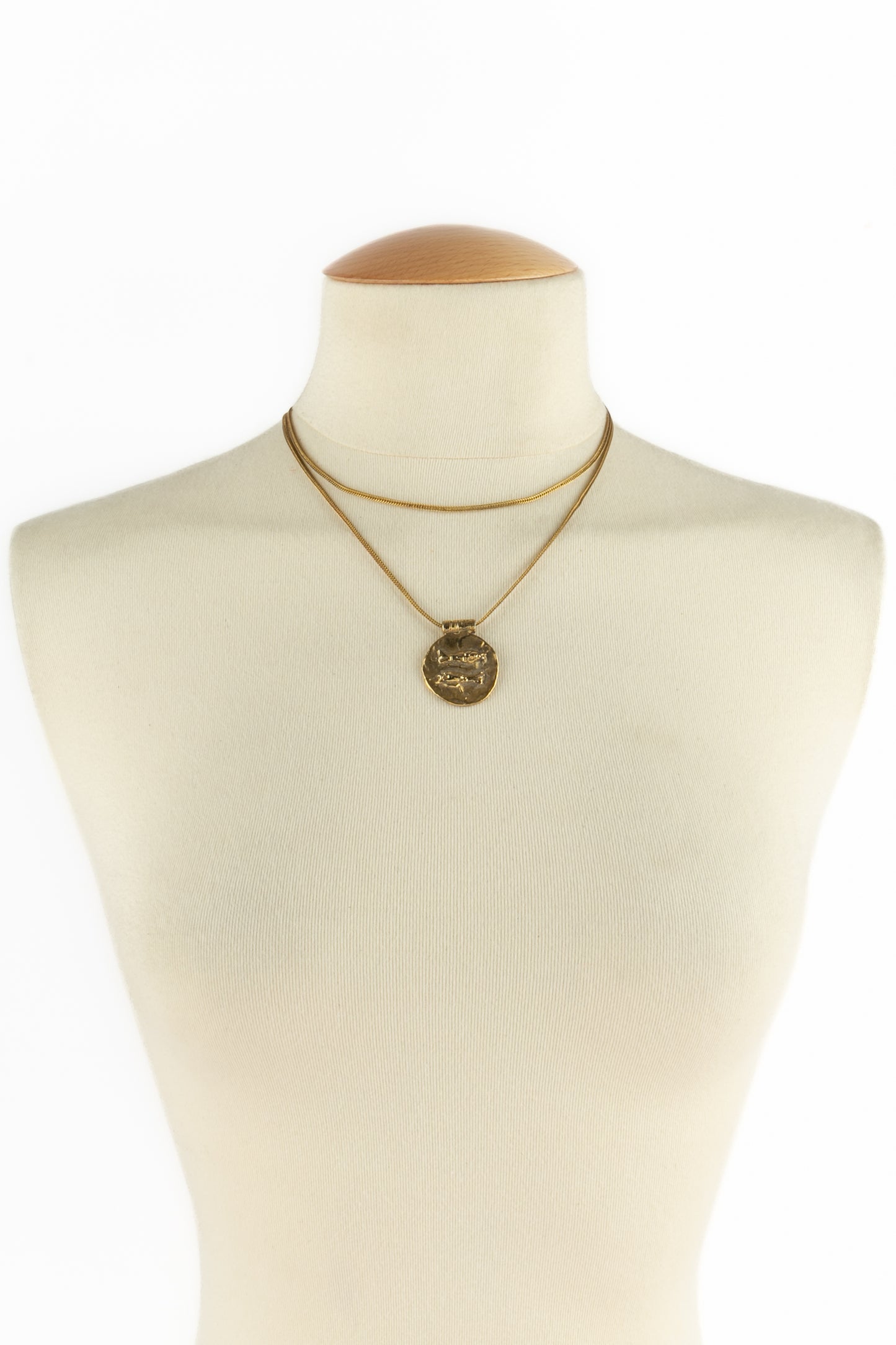 Collier "poissons" Chanel (attribué à)