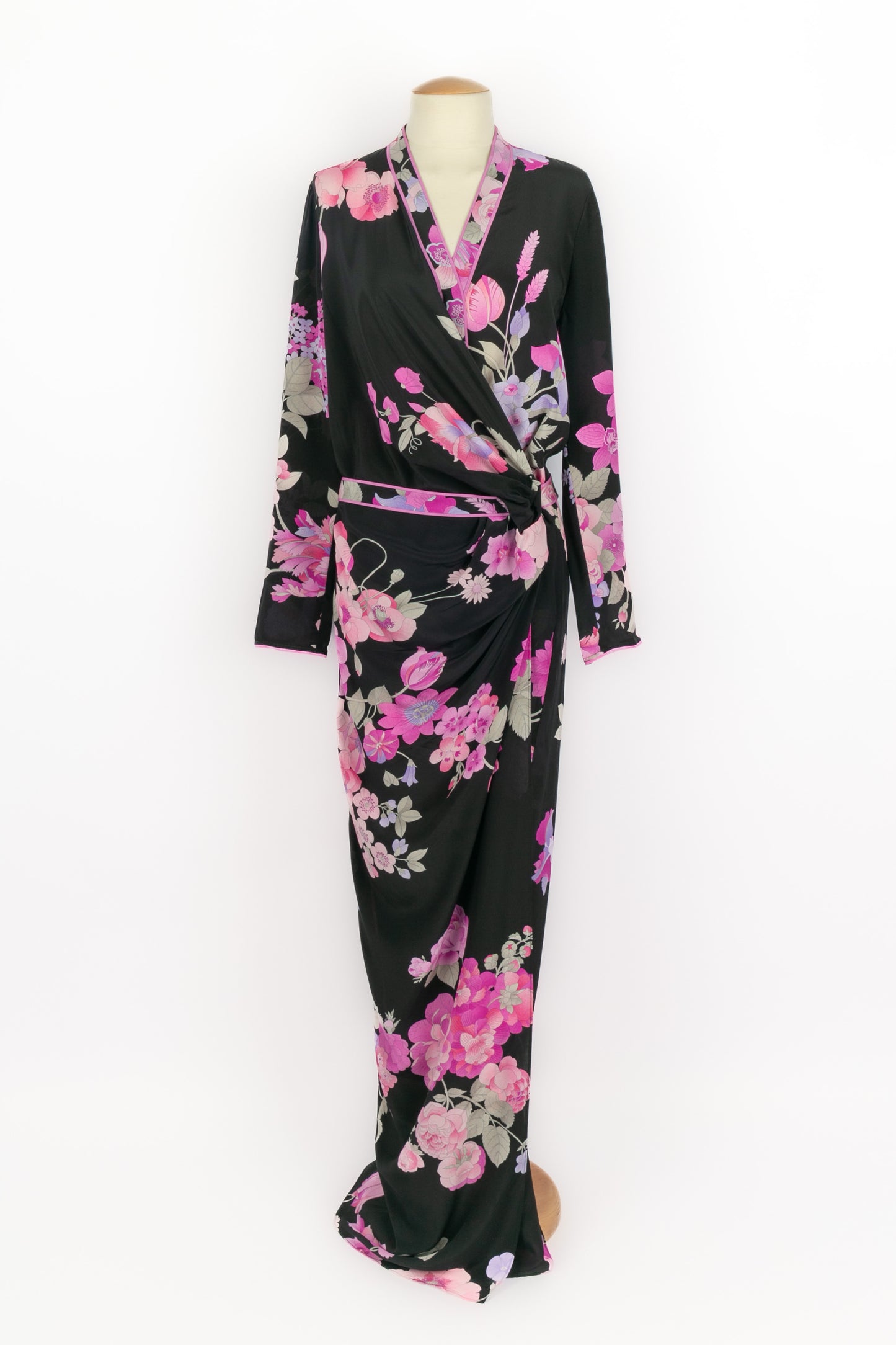 Robe en soie Léonard