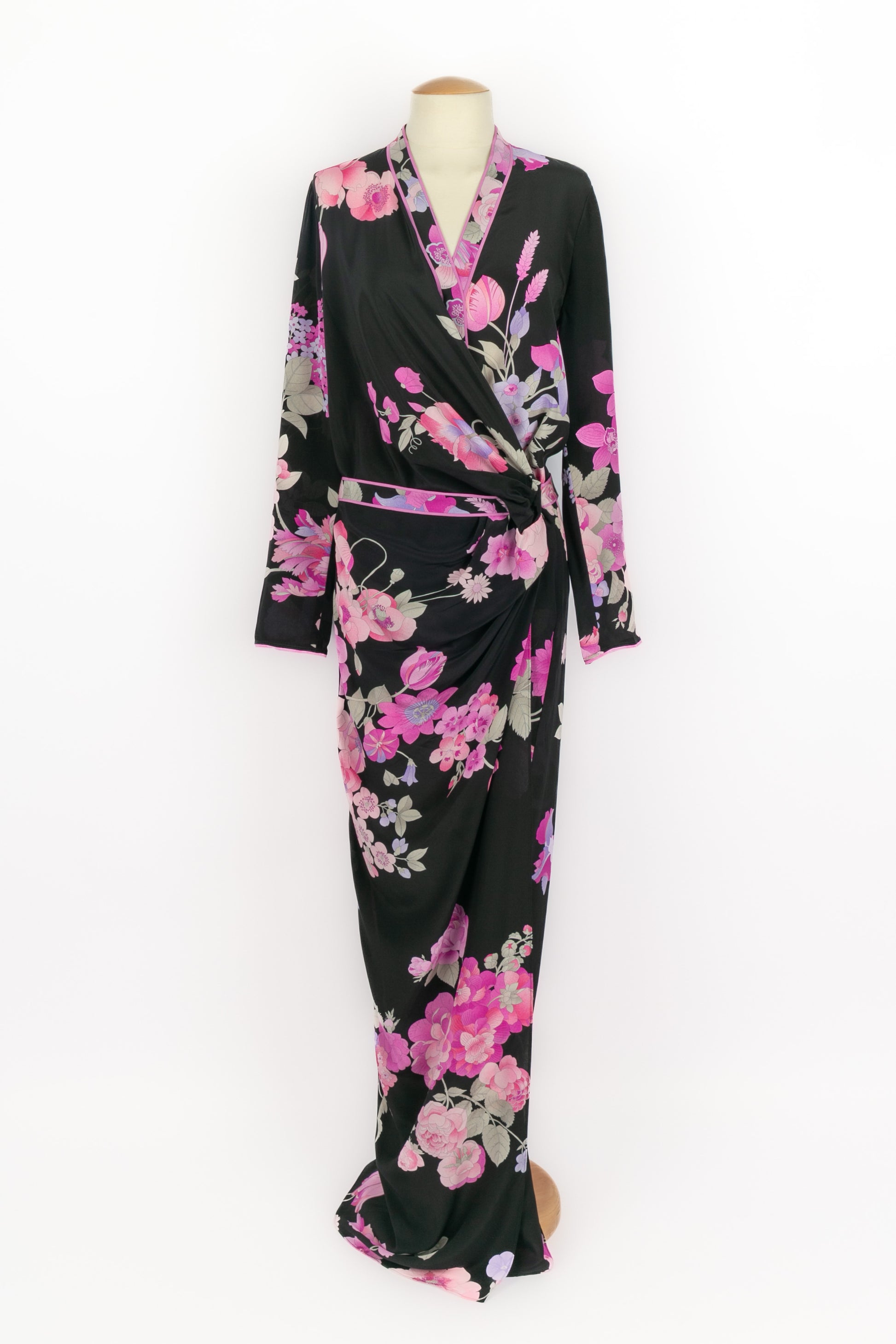 Robe en soie Léonard