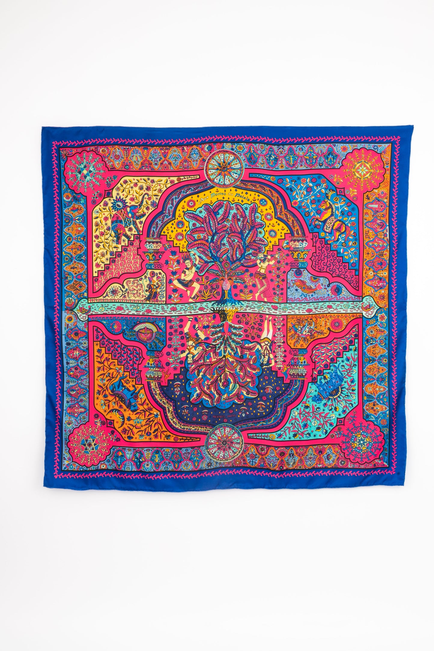 Foulard "Aux portes du palais" Hermès