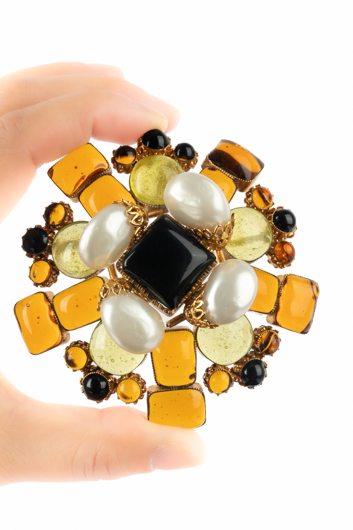 Collier pendentif Chanel 1990's