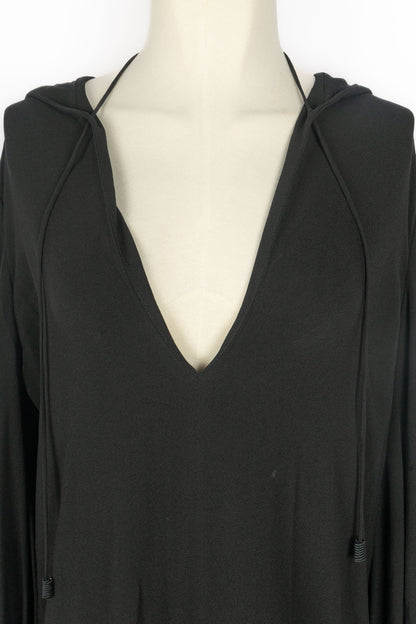 Longue robe à capuche Yves Saint Laurent