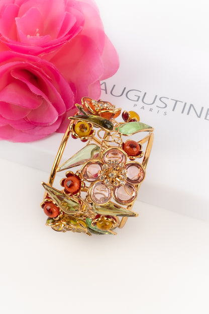 Bracelet de fleurs Augustine