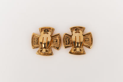 Boucles d'oreilles Yves Saint Laurent