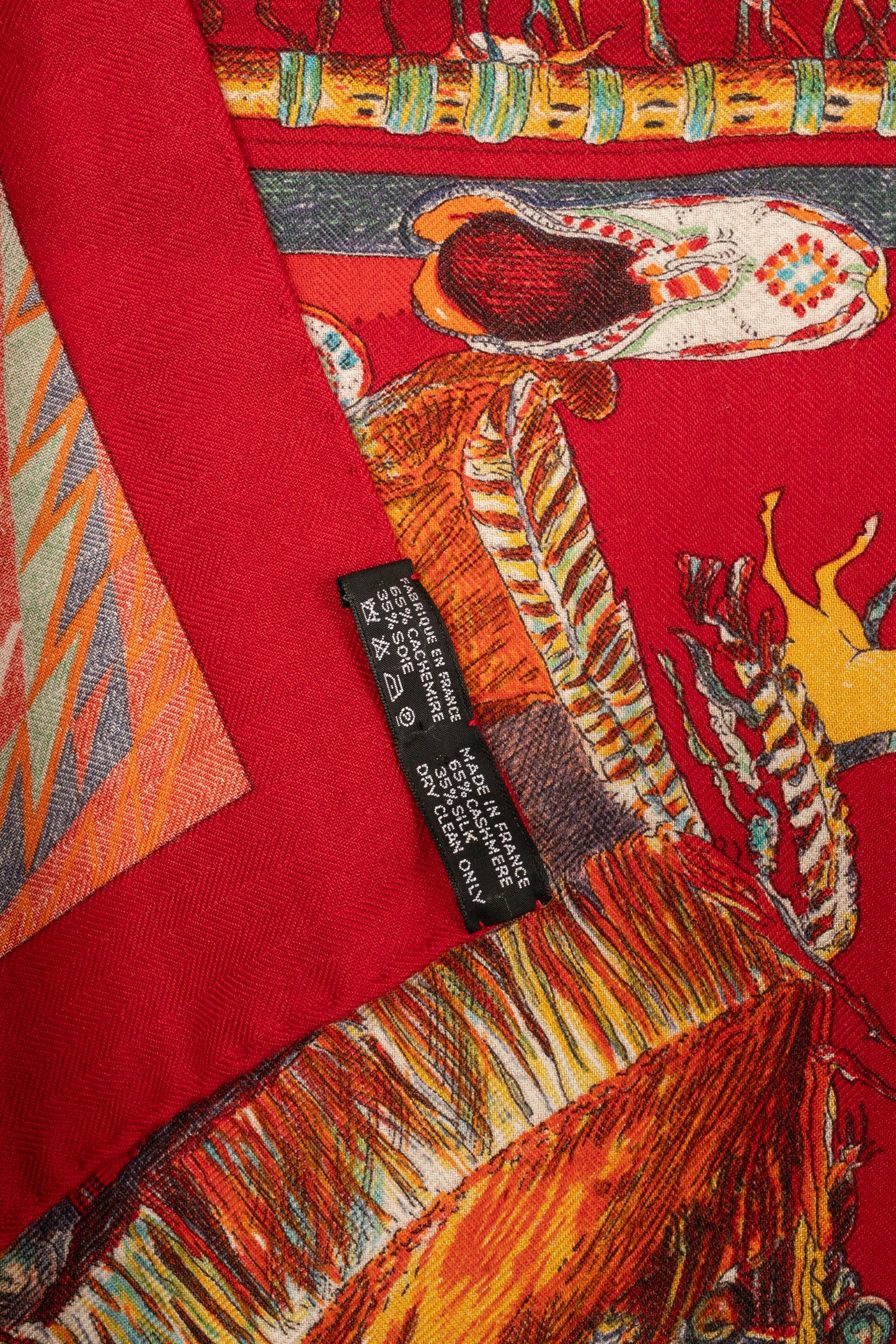 Étole "Les Danses des Indiens" Hermès