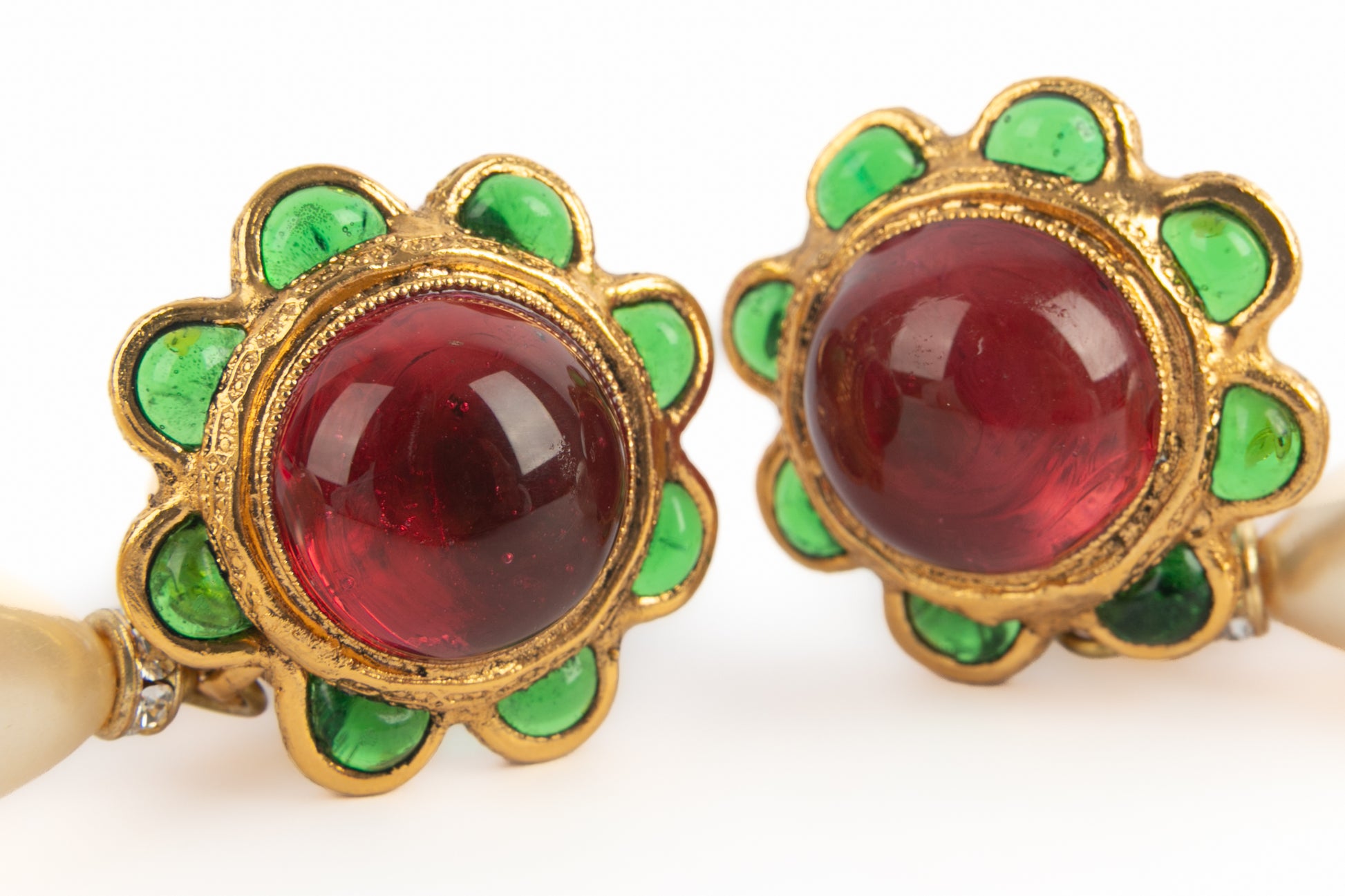 Boucles d'oreilles Chanel 1980's