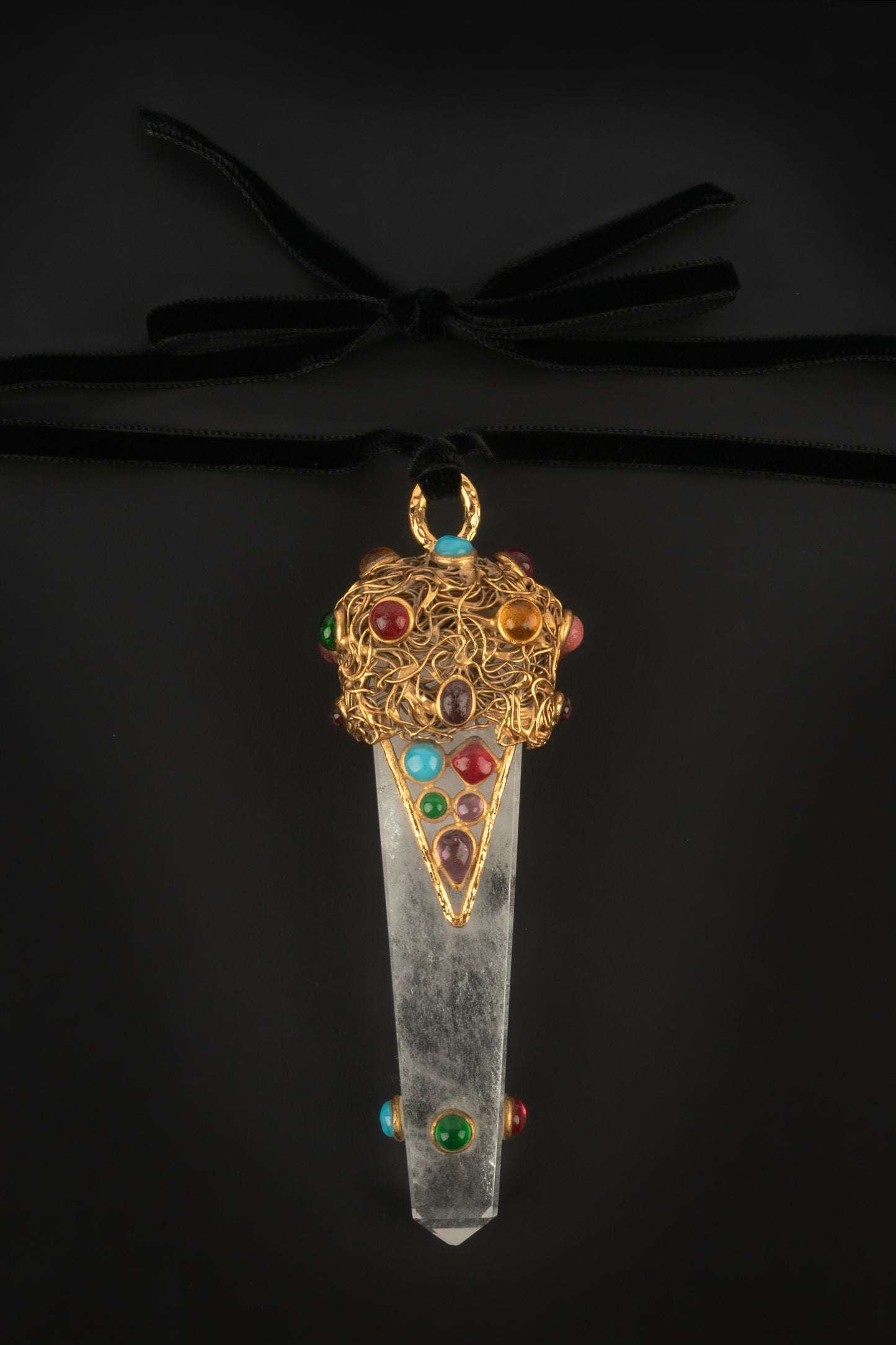 Rare pendentif Chanel Automne 1993