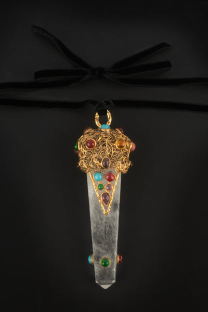 Rare pendentif Chanel Automne 1993