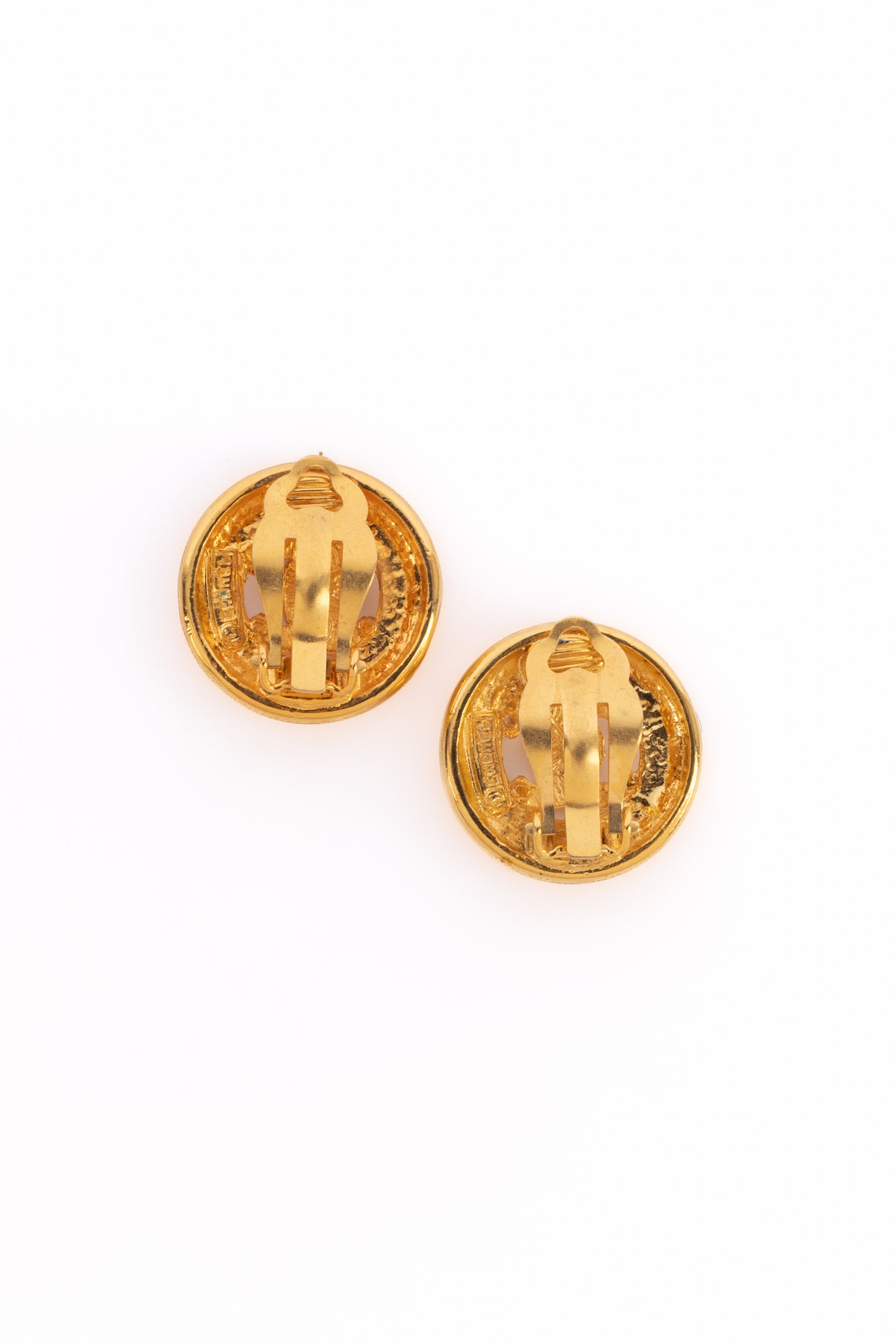 Boucles d'oreilles cc Chanel 1980's