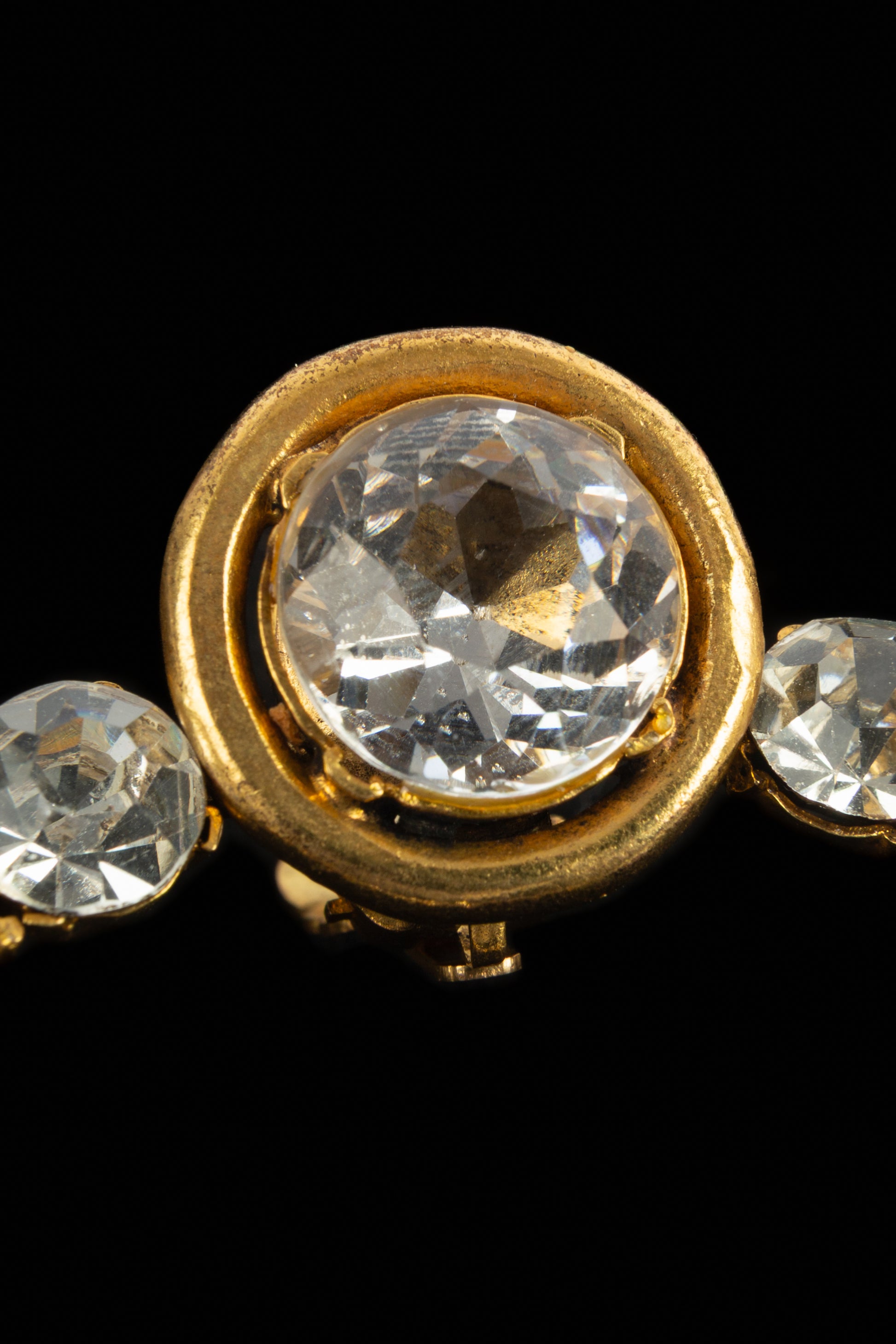 Boucles d'oreilles créoles Chanel