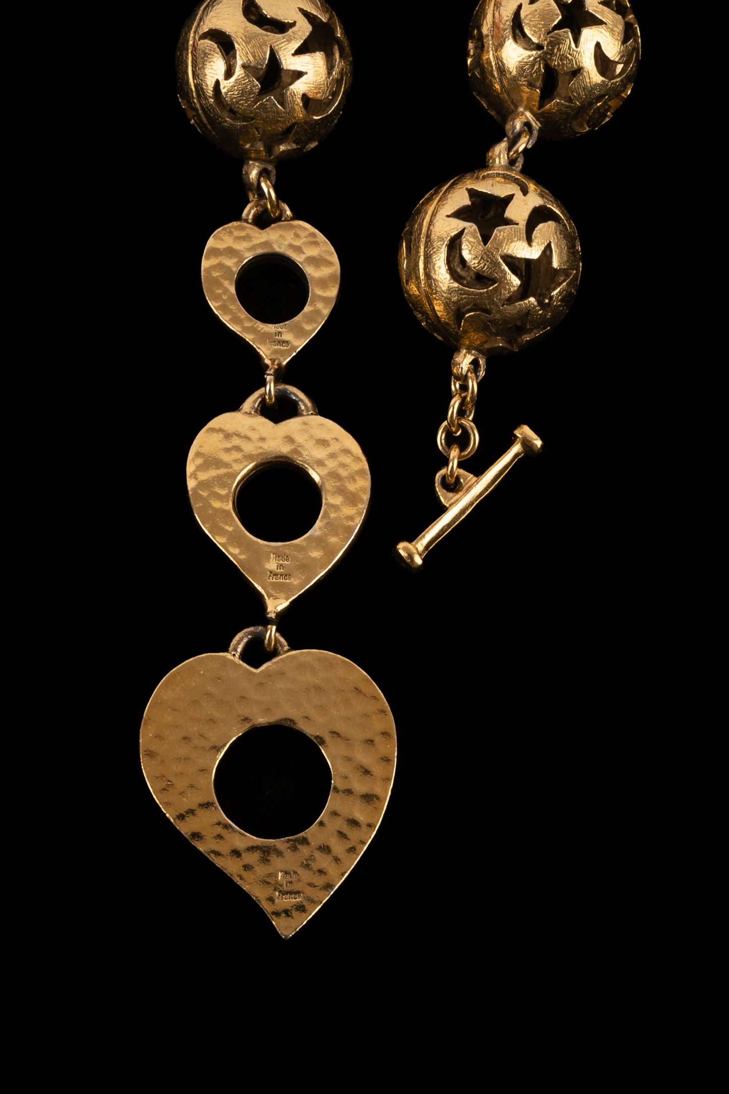 Collier ras du cou Yves Saint laurent 1980's