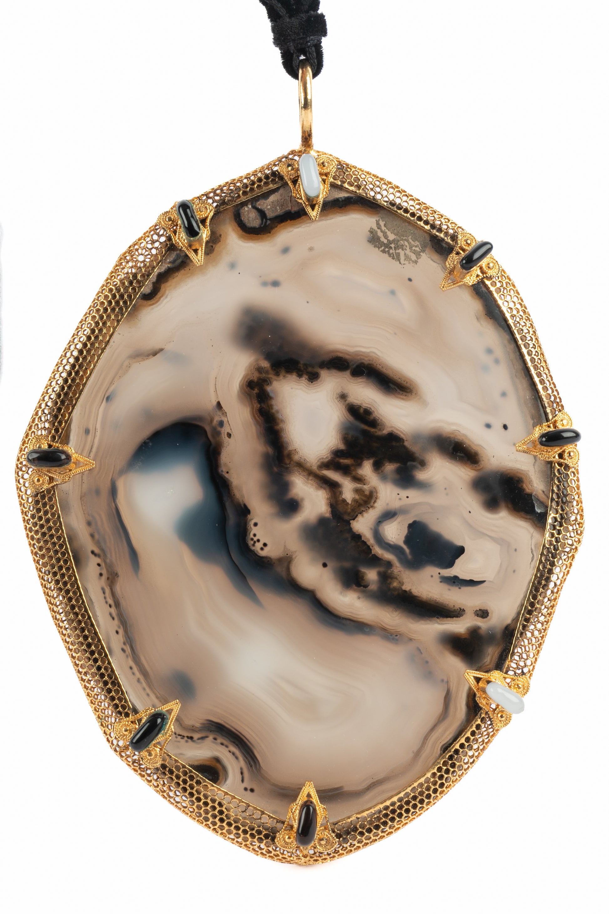 Rare collier pendentif