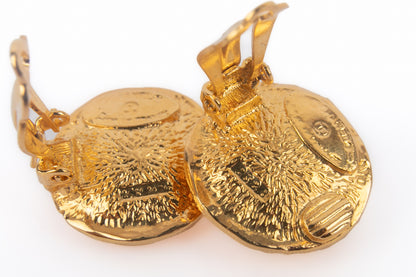 Boucles d'oreilles Chanel 1980's