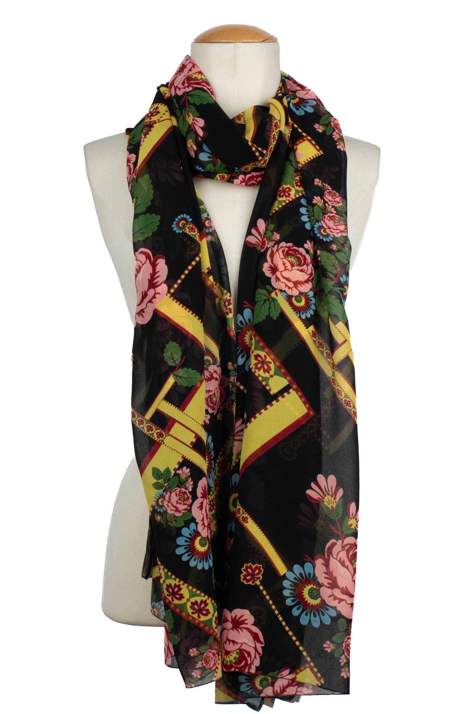 Étole "Mapping the World" John Galliano Hiver 2004