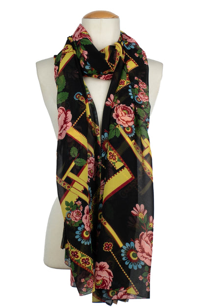 Étole "Mapping the World" John Galliano Hiver 2004