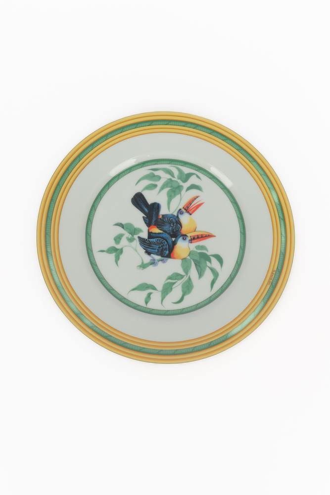  Vaisselles "Le Toucans" Hermès 1986