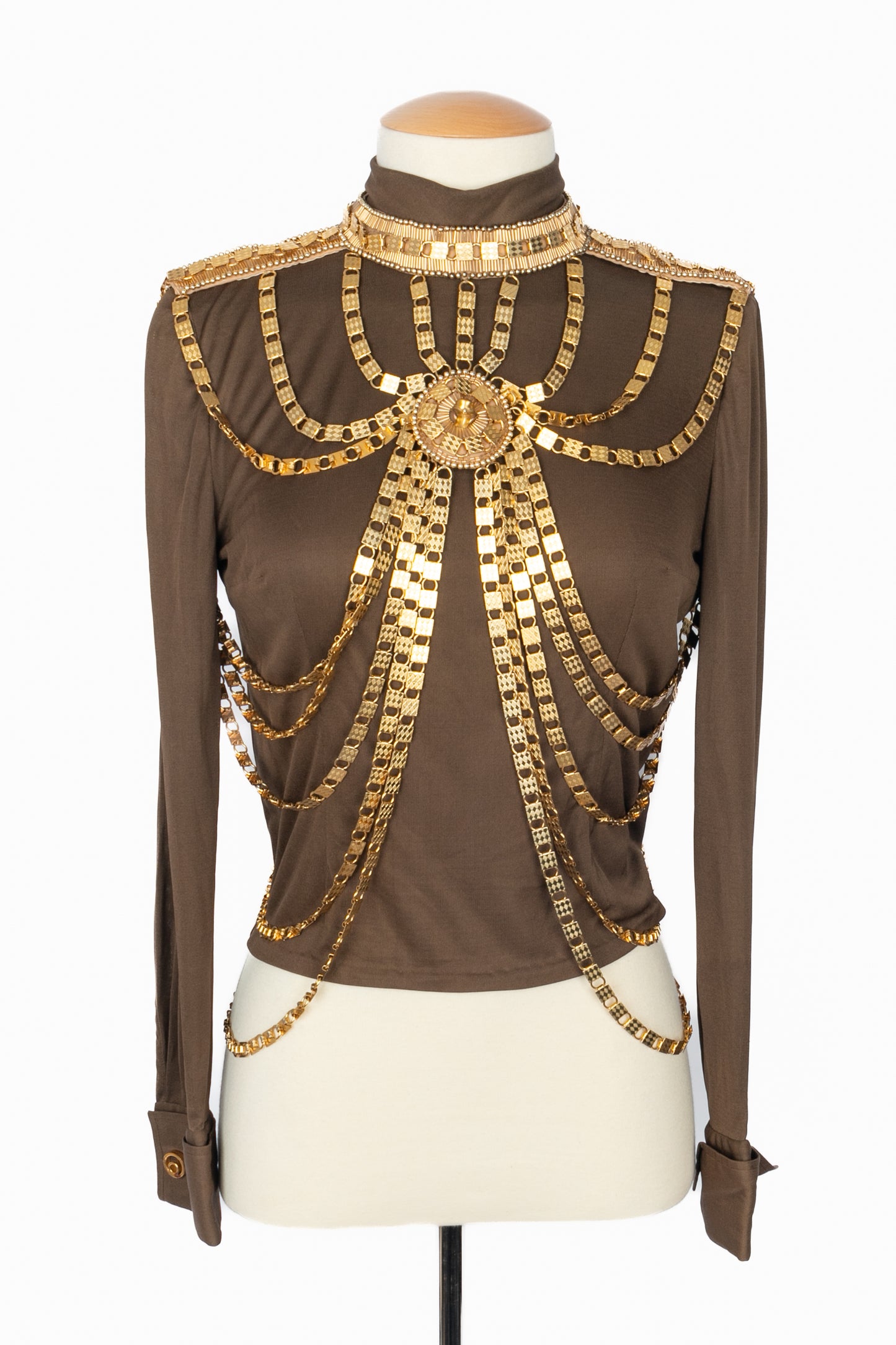 Haut en jersey Pierre Cardin 1960-1970