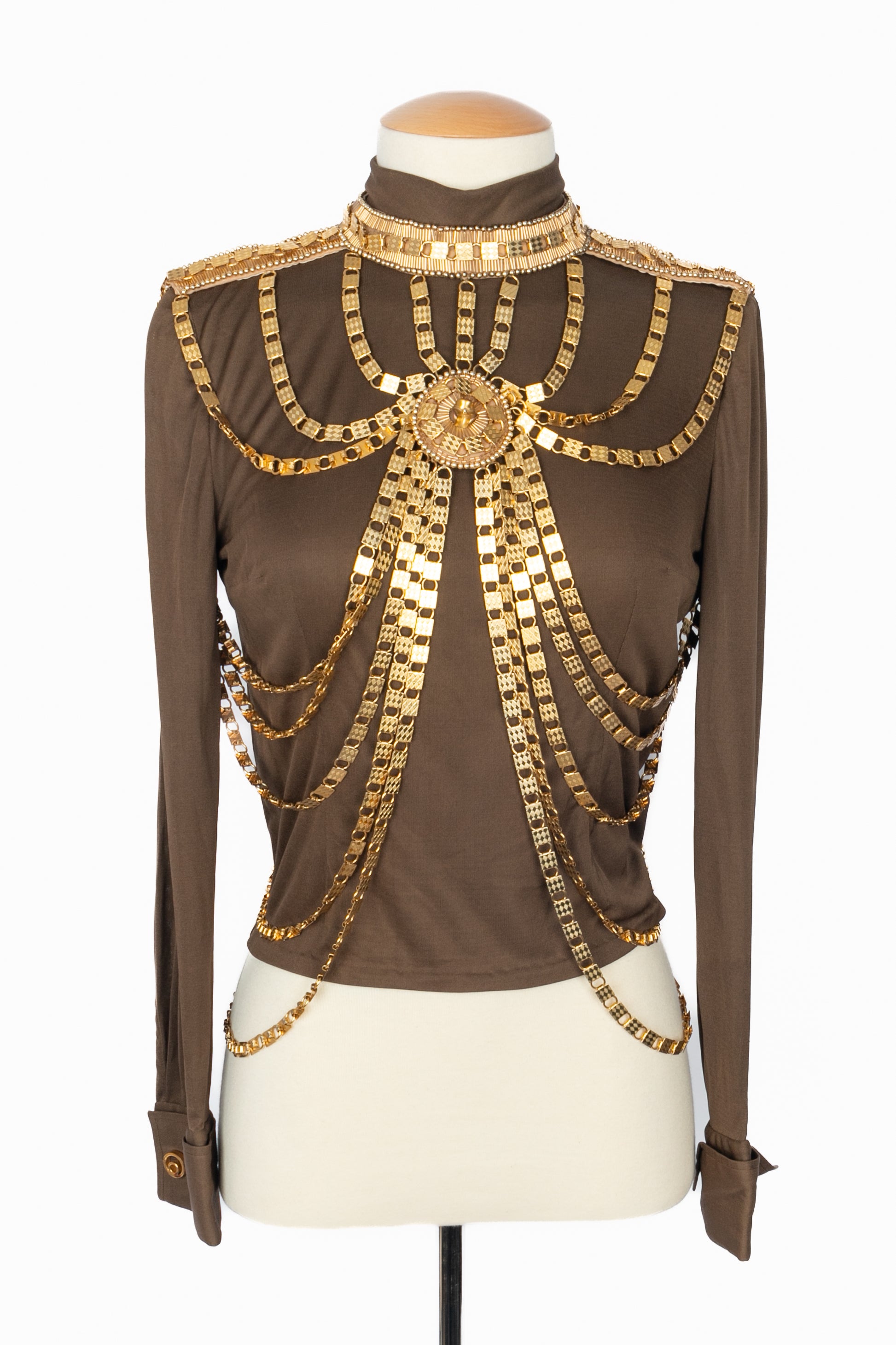 Haut en jersey Pierre Cardin 1960-1970