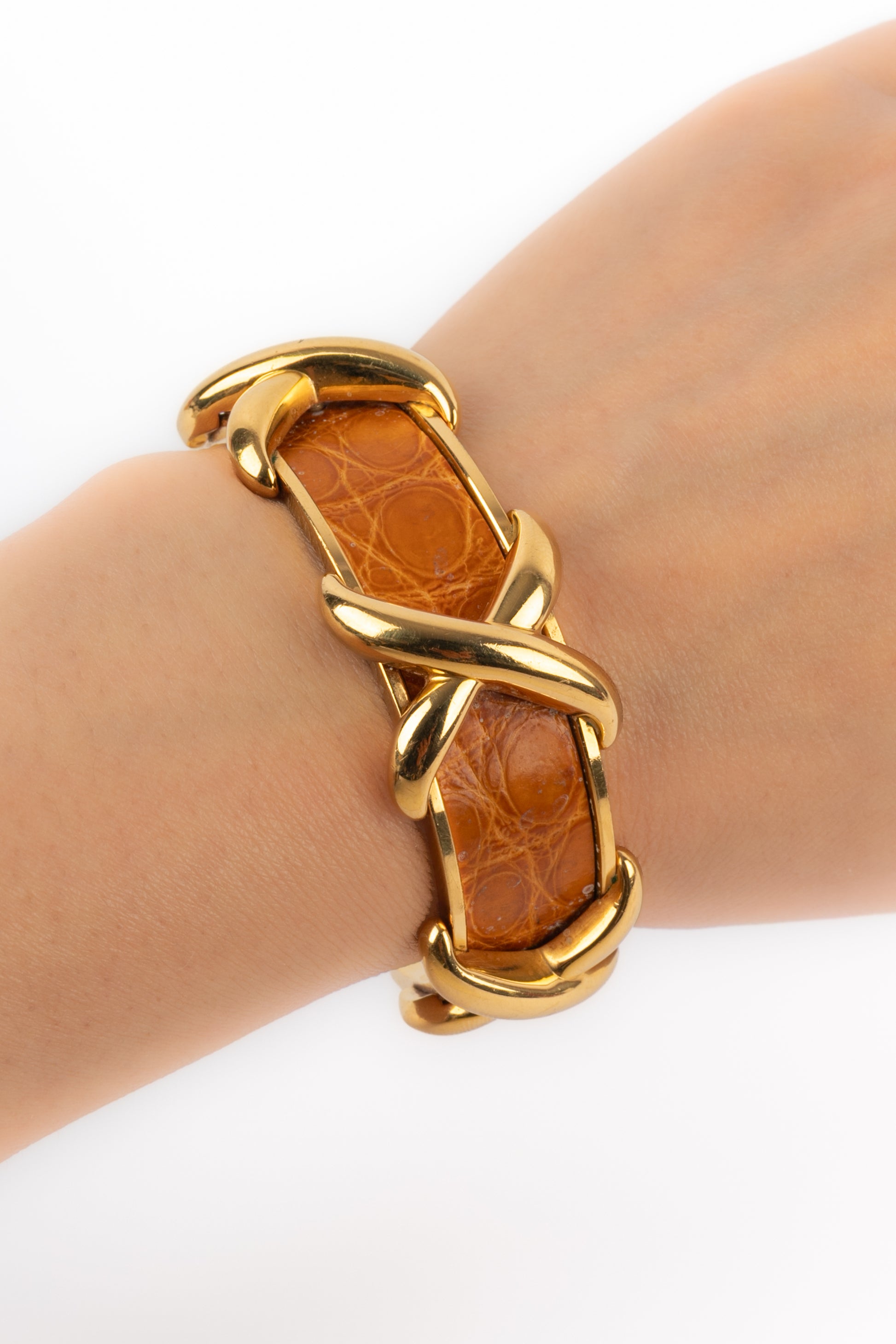 Bracelet en cuir Hermès