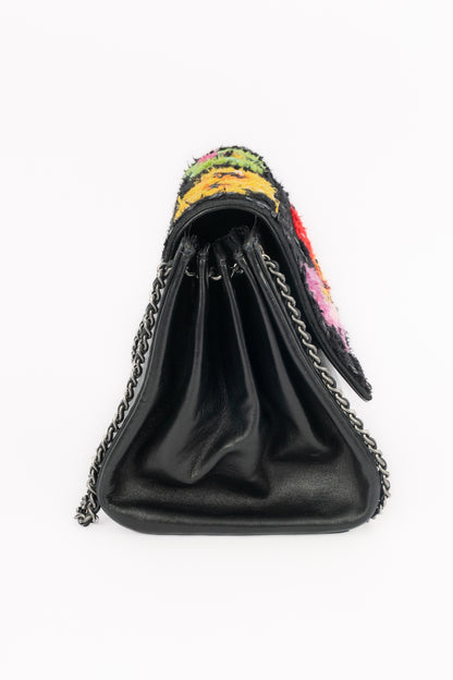 Sac en cuir brodé Chanel 2000