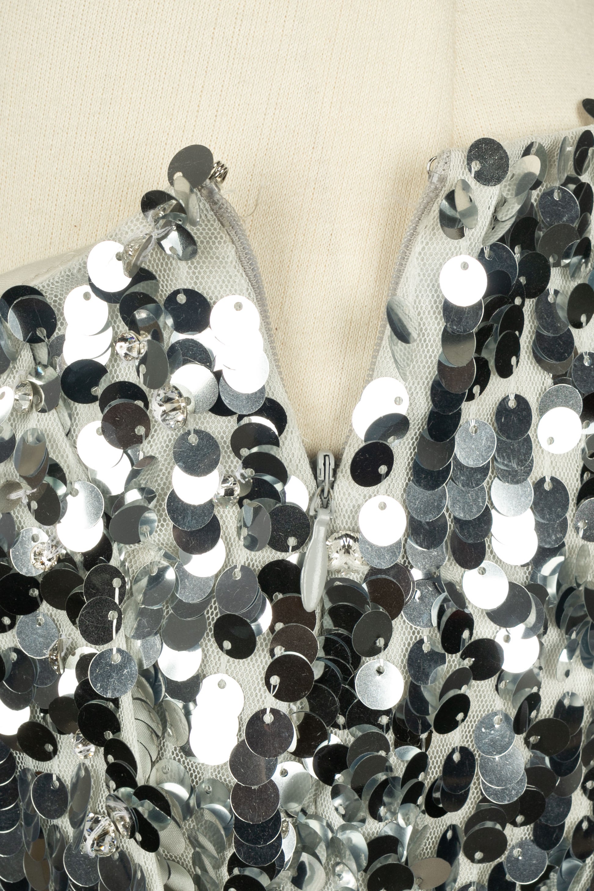 Pantalon à paillettes Azzaro 