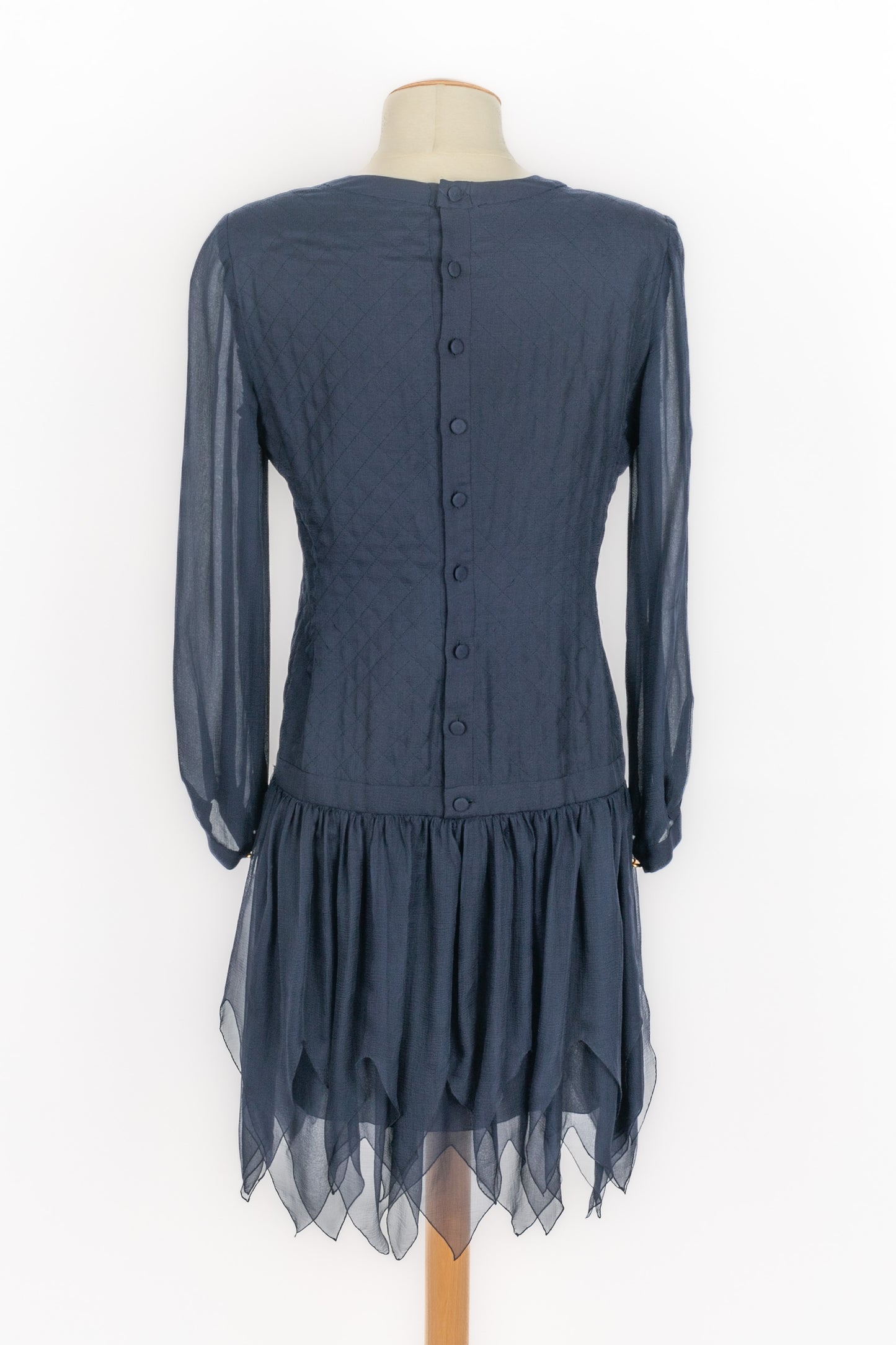 Ensemble en soie Chanel Haute Couture 