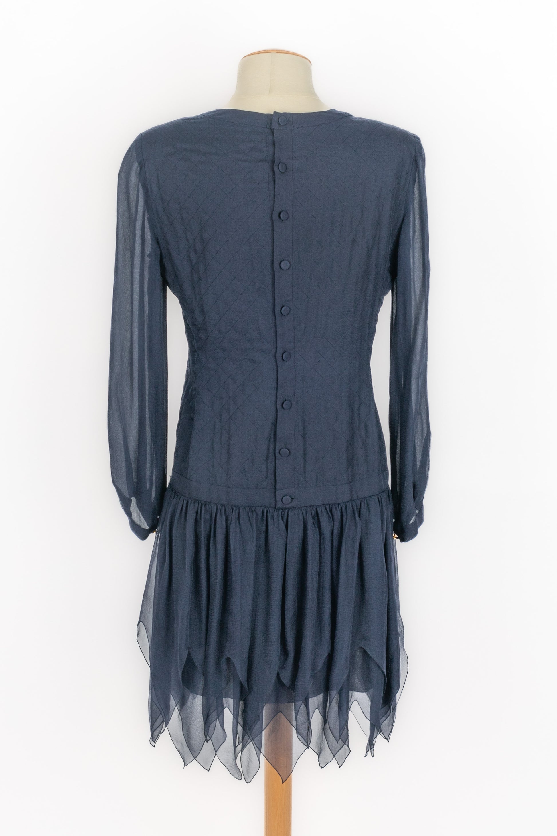 Ensemble en soie Chanel Haute Couture 