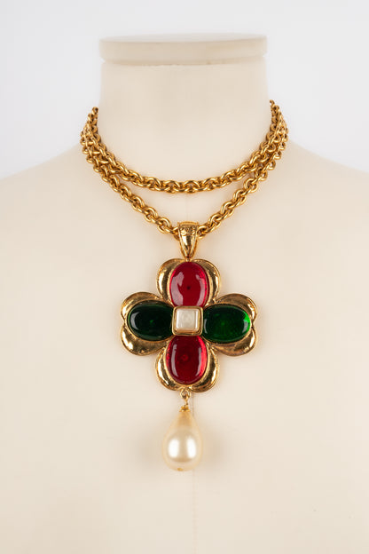 Collier croix Chanel Printemps 1993