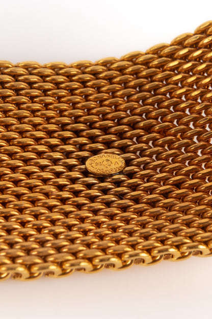 Bracelet doré Chanel 1996