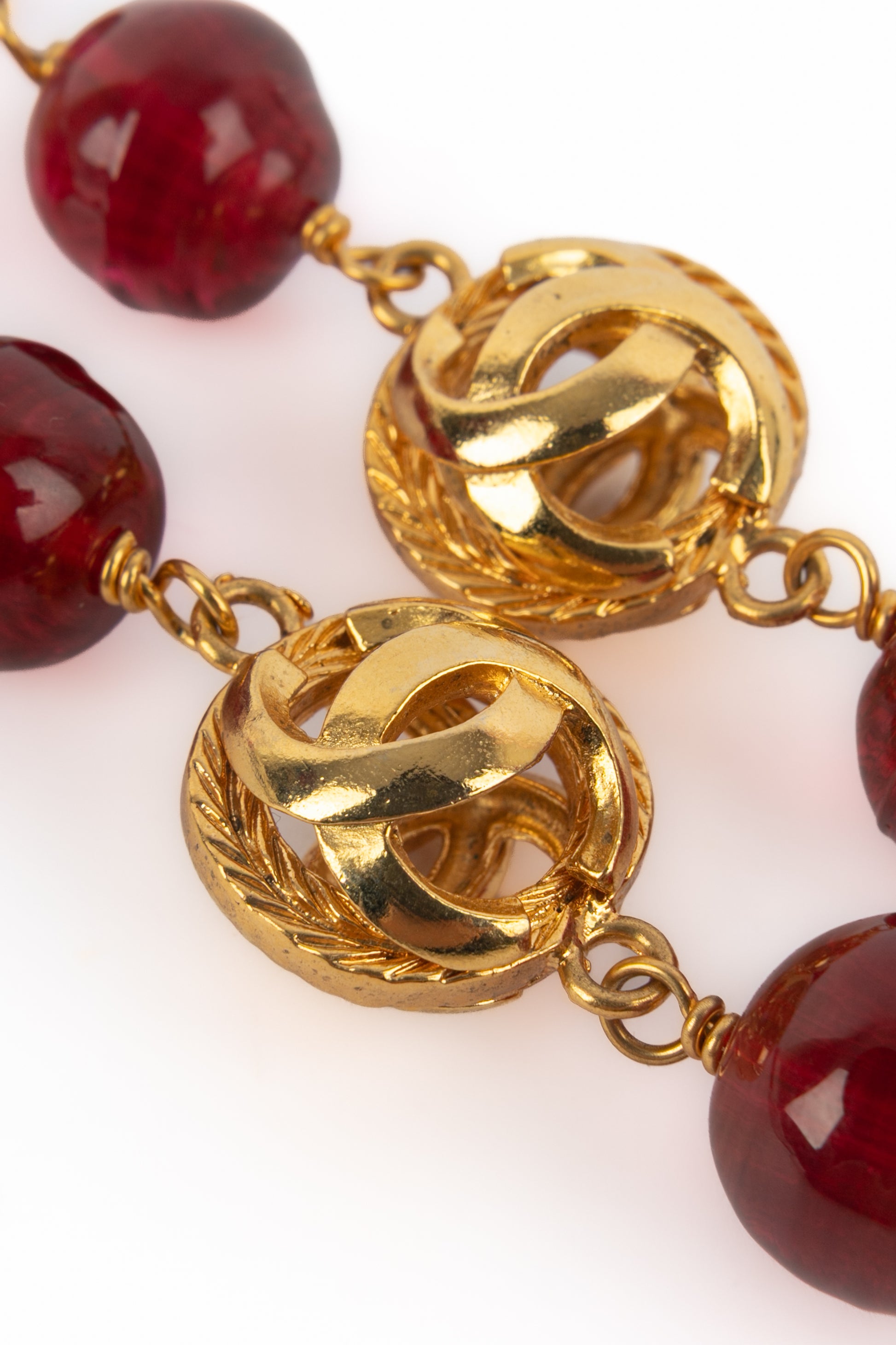 Collier cc Chanel 1990's