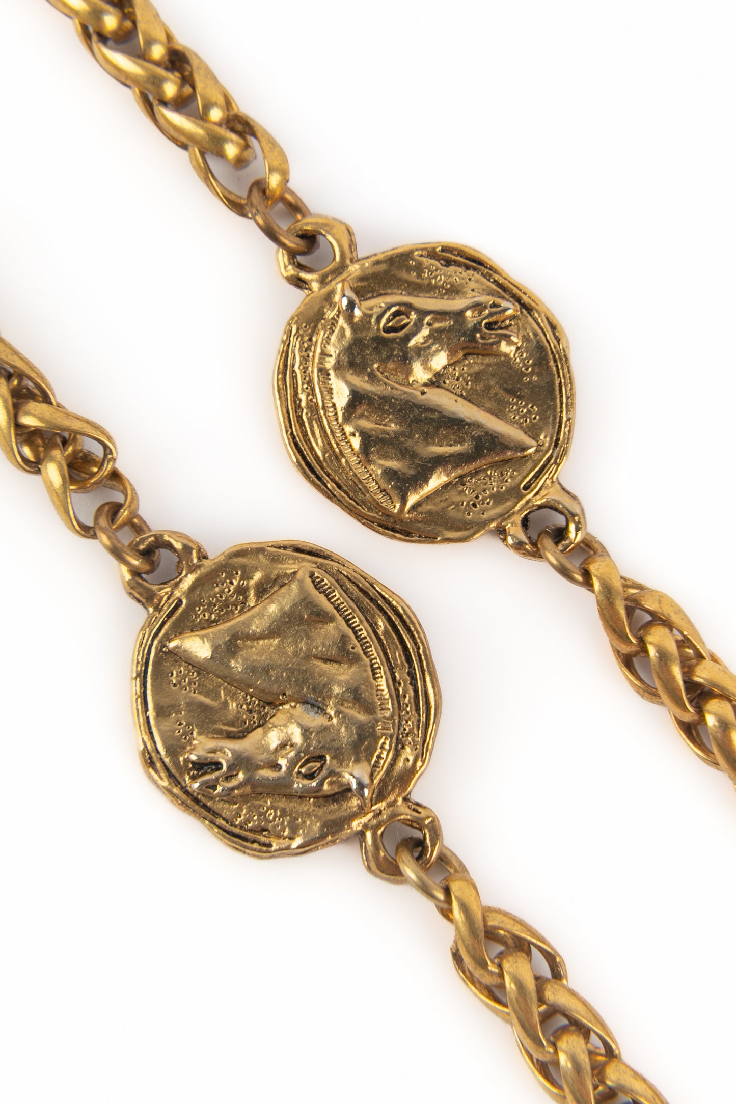 Collier fleurs Chanel 1980's