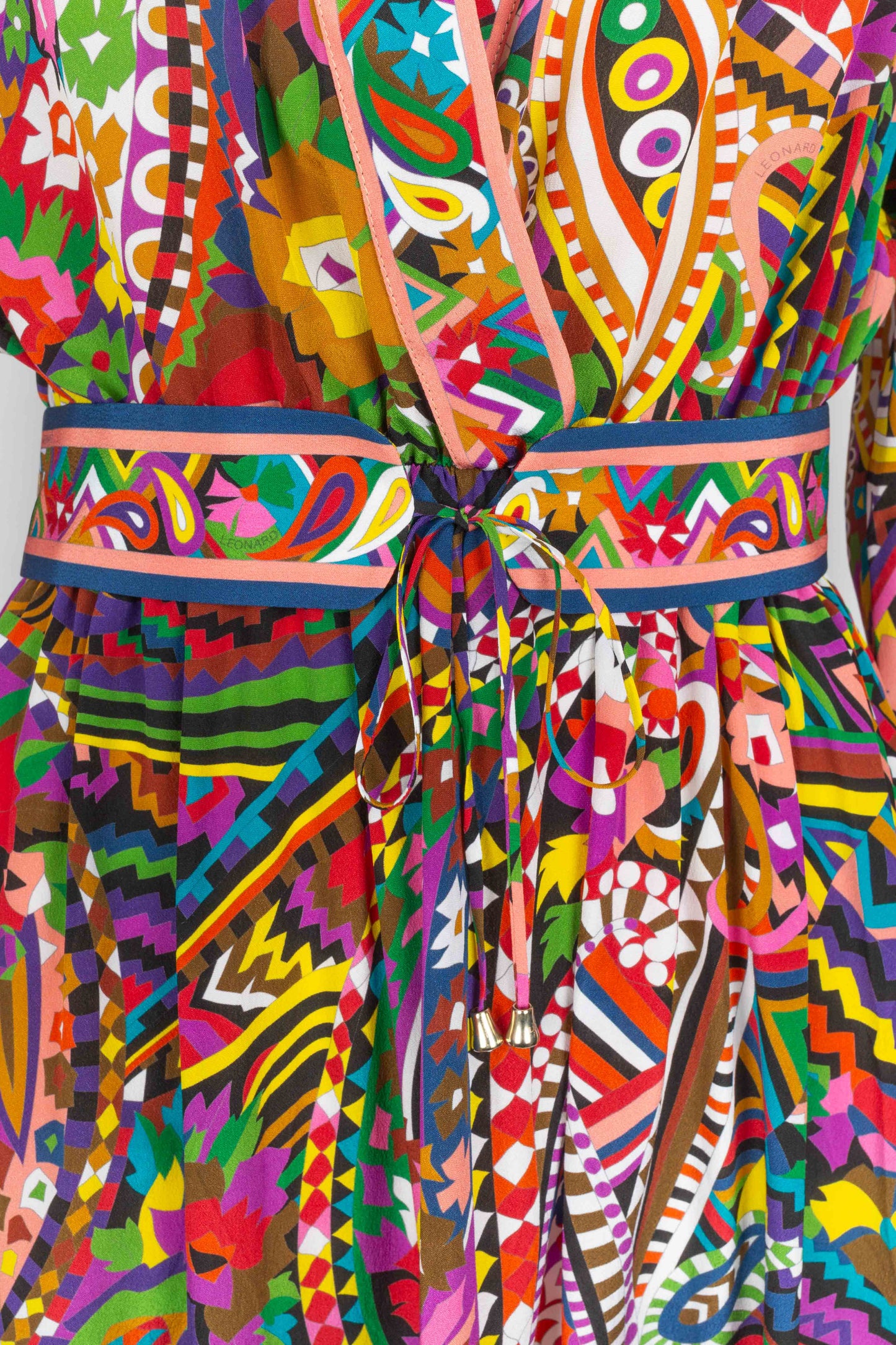 Robe en soie Léonard