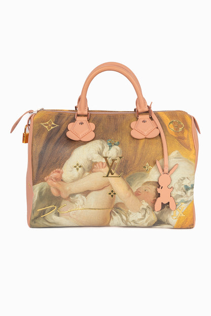 Sac "Speedy Fragonard" Louis vuitton x Jeff Koons 2017