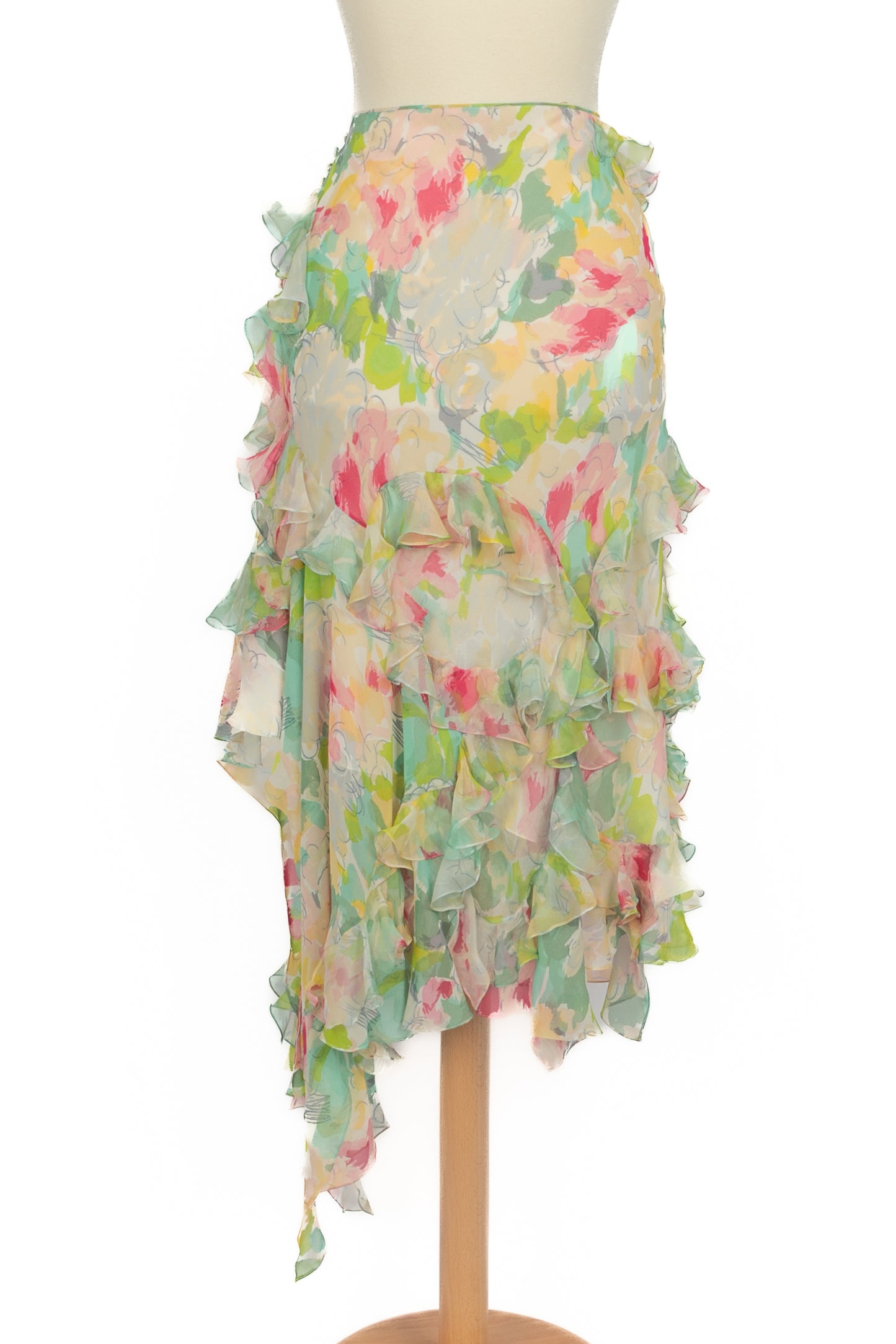 Jupe fleurie John Galliano