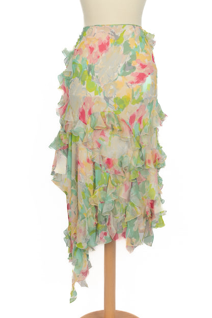 Jupe fleurie John Galliano