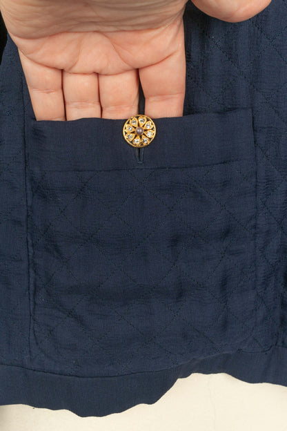 Ensemble en soie Chanel Haute Couture 