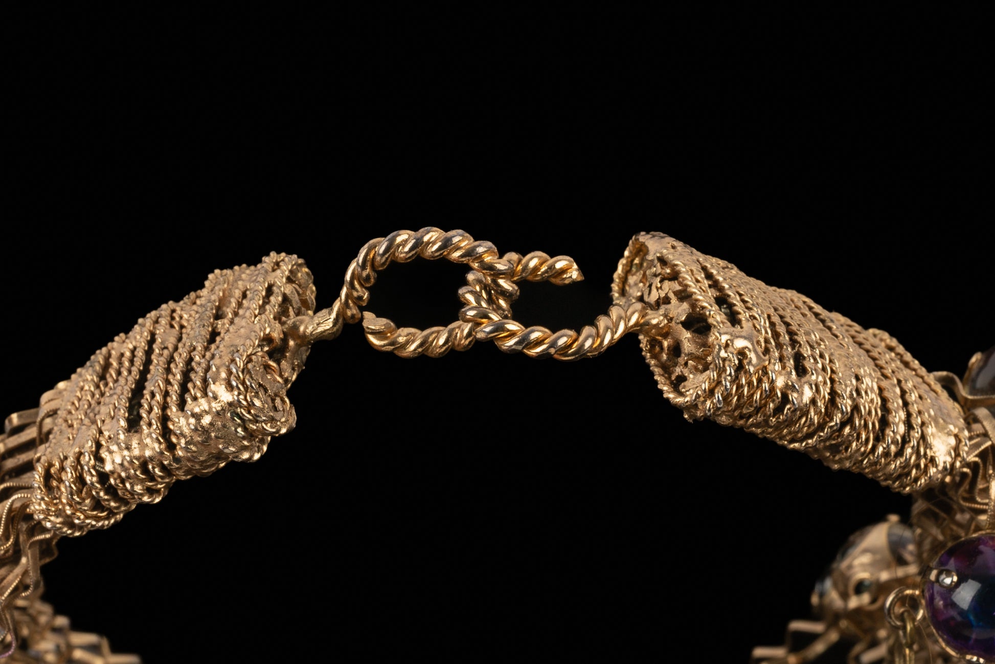 Collier court Yves Saint Laurent Haute Couture 