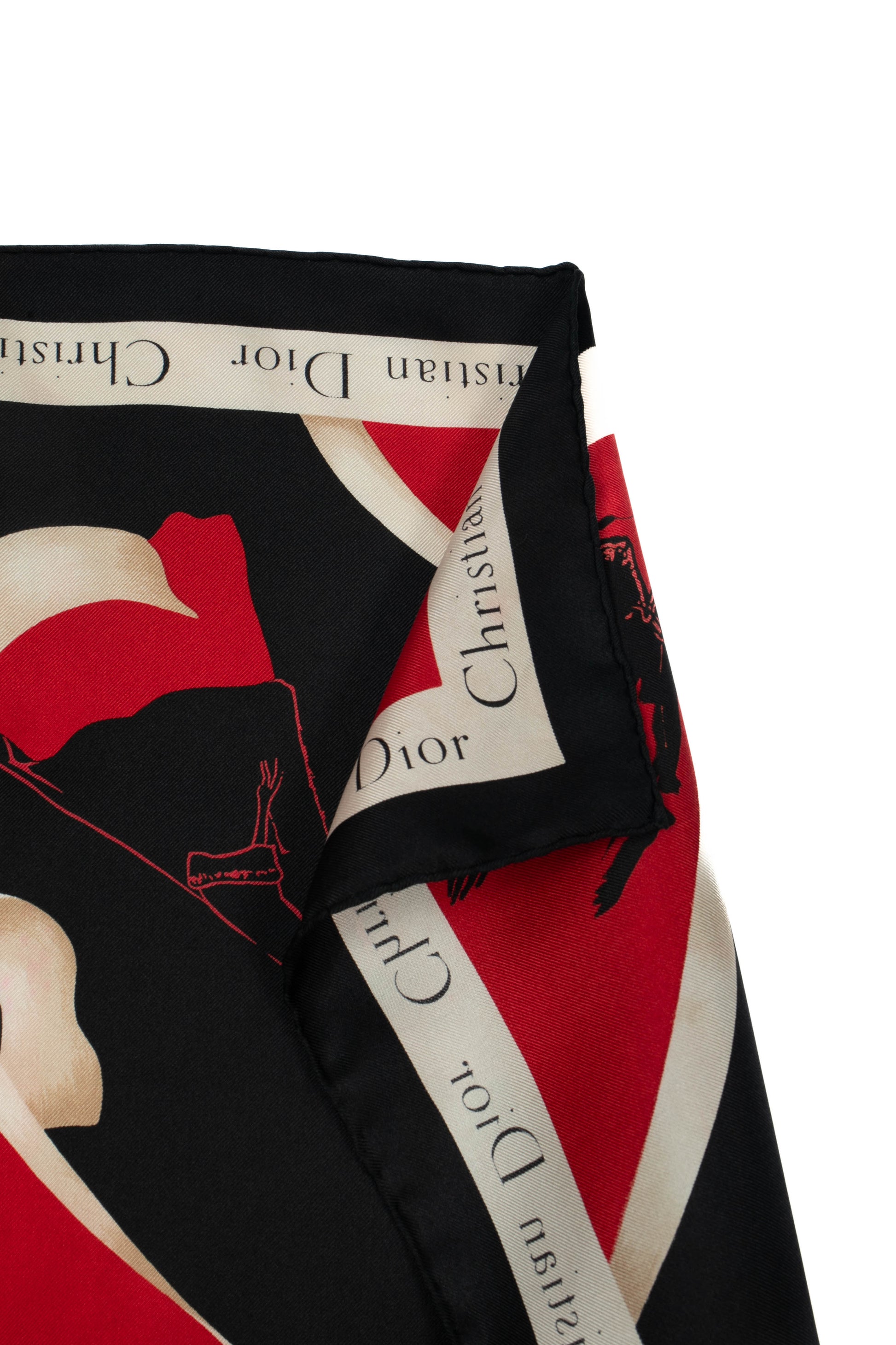 Foulard en soie Dior 