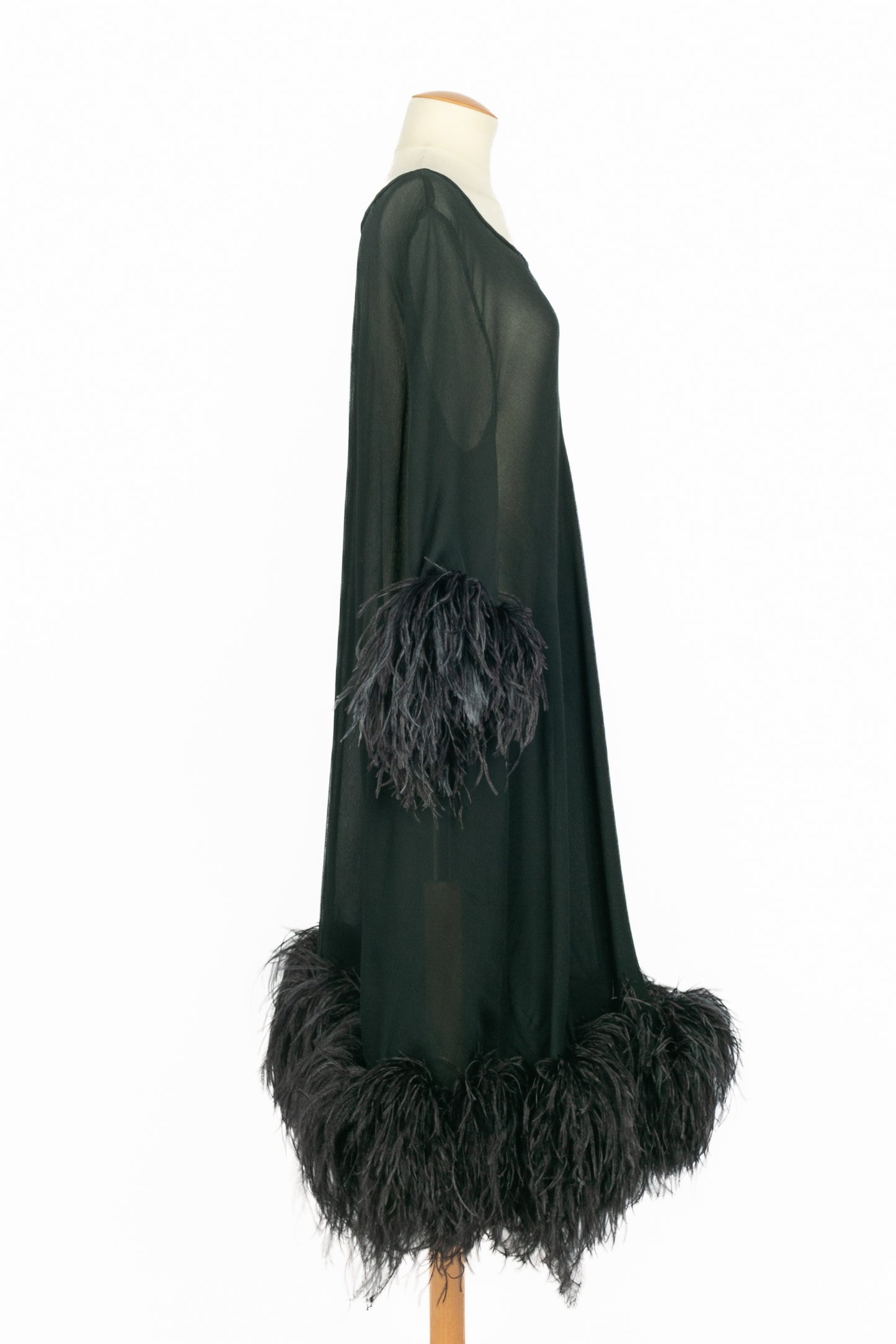 Robe en soie vintage