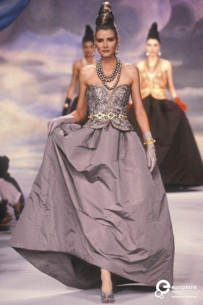 Robe bustier Nina Ricci Haute Couture